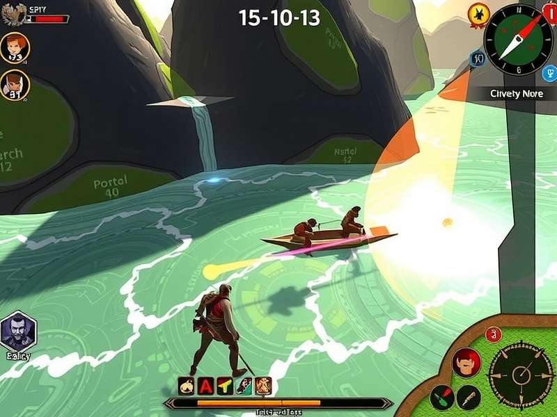 Holy River Pathfinder Gameplay Screenshot