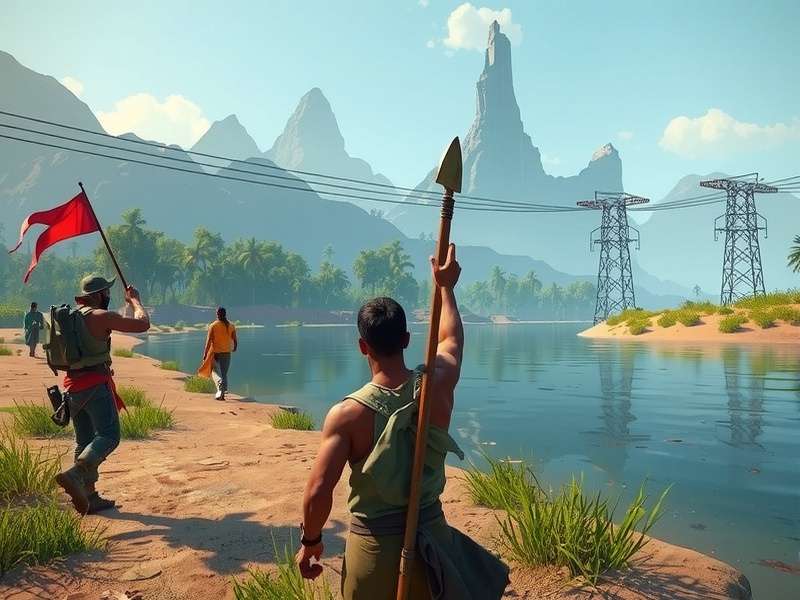 Indian Players Enjoying Holy River Pathfinder